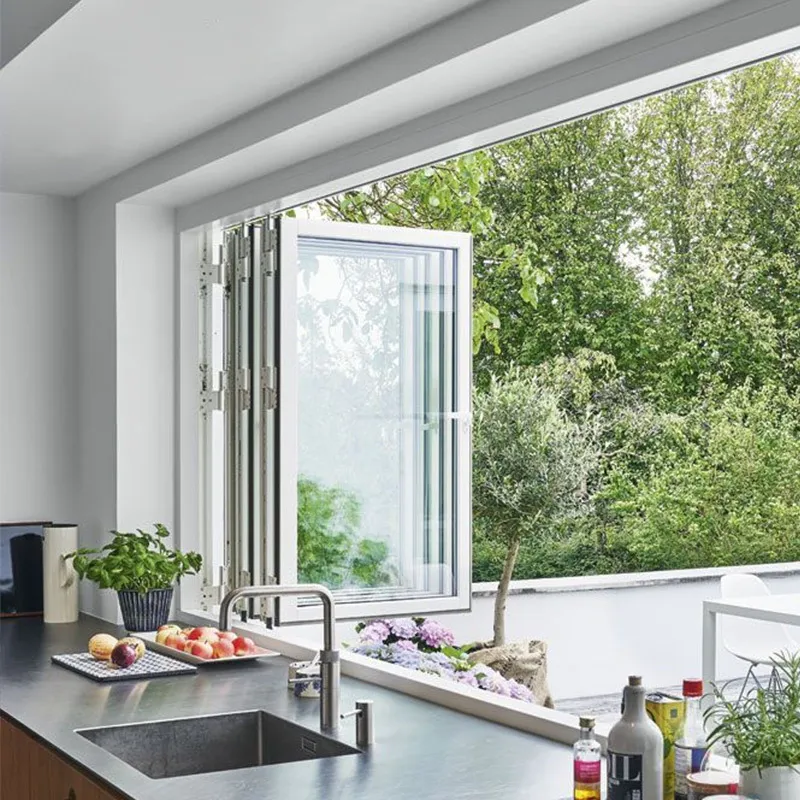 Aluminum Folding Window Detail