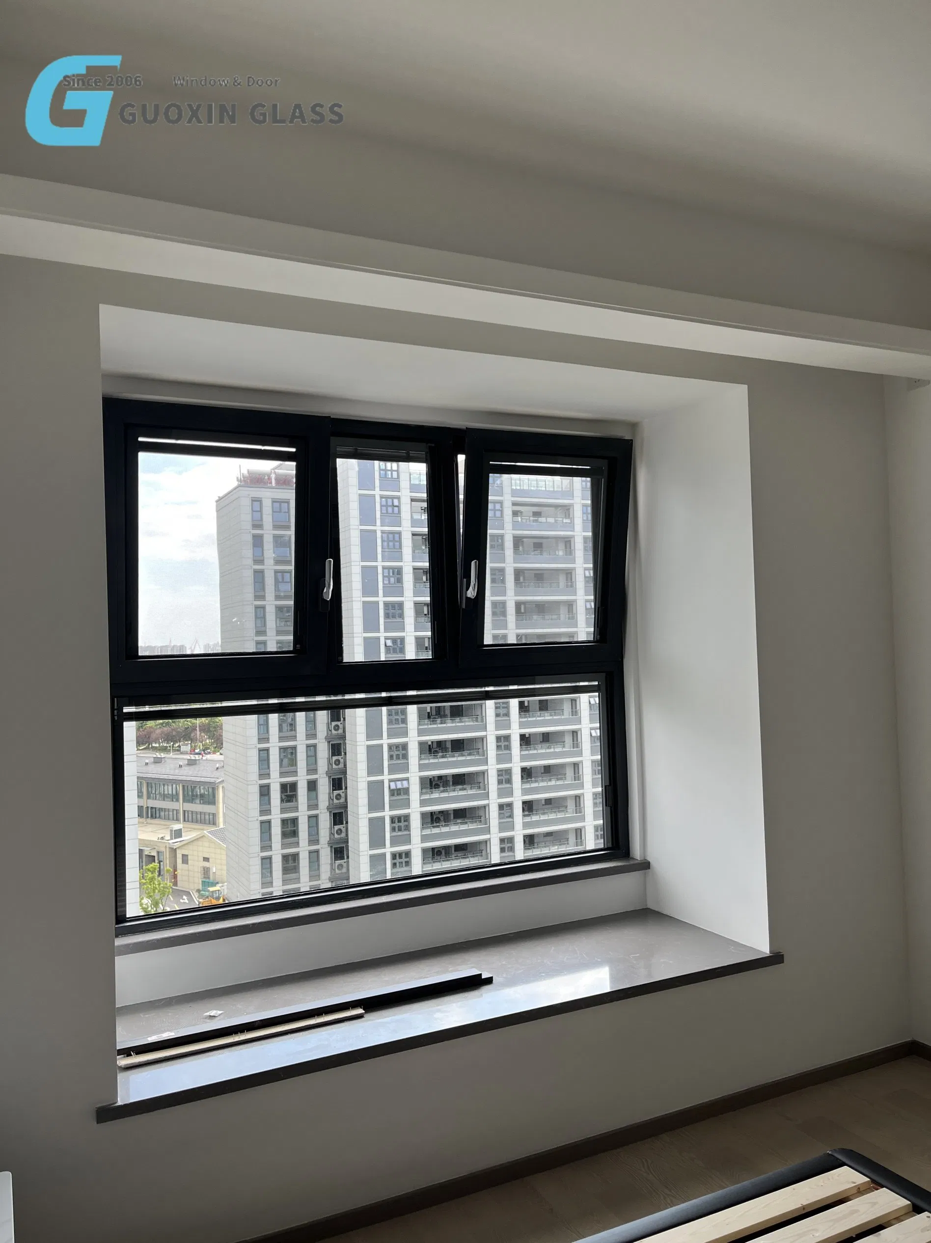 Modern Fire-Resistant Aluminium Tilt Turn Windows for Safety