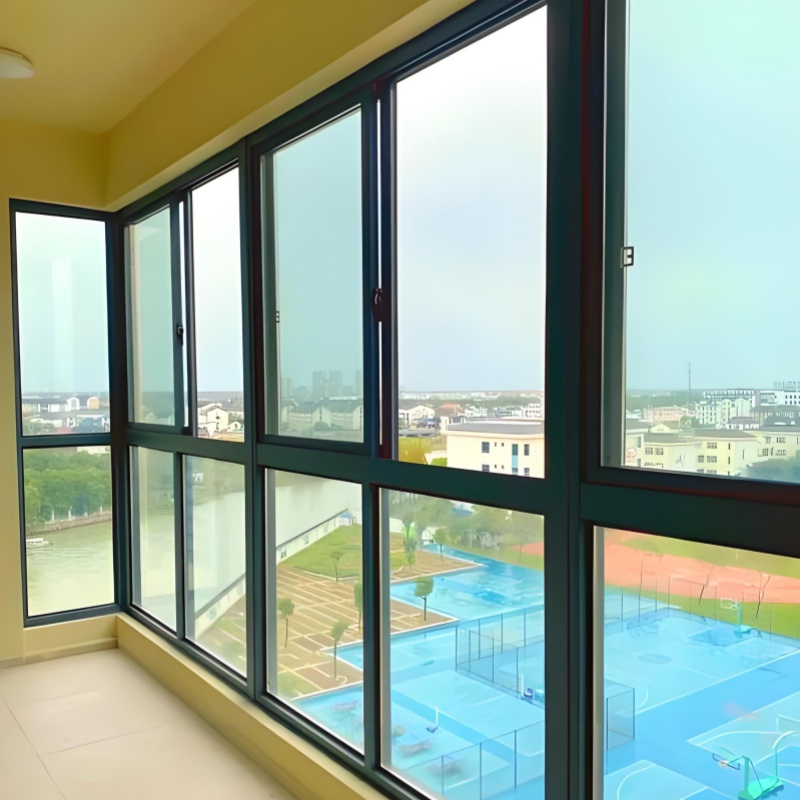 Latest Factory Direct Energy Efficient Sliding Windows with Triple Glazed Glass Thermal Break Aluminum for Cold Climate Homes