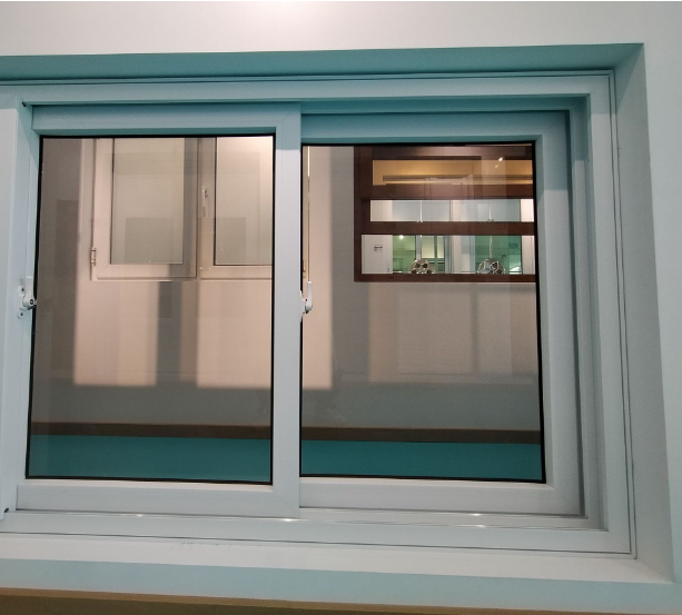 Modern Factory Supply Sliding PVC Windows Customized Size With Insulated Glass Low-E Glass