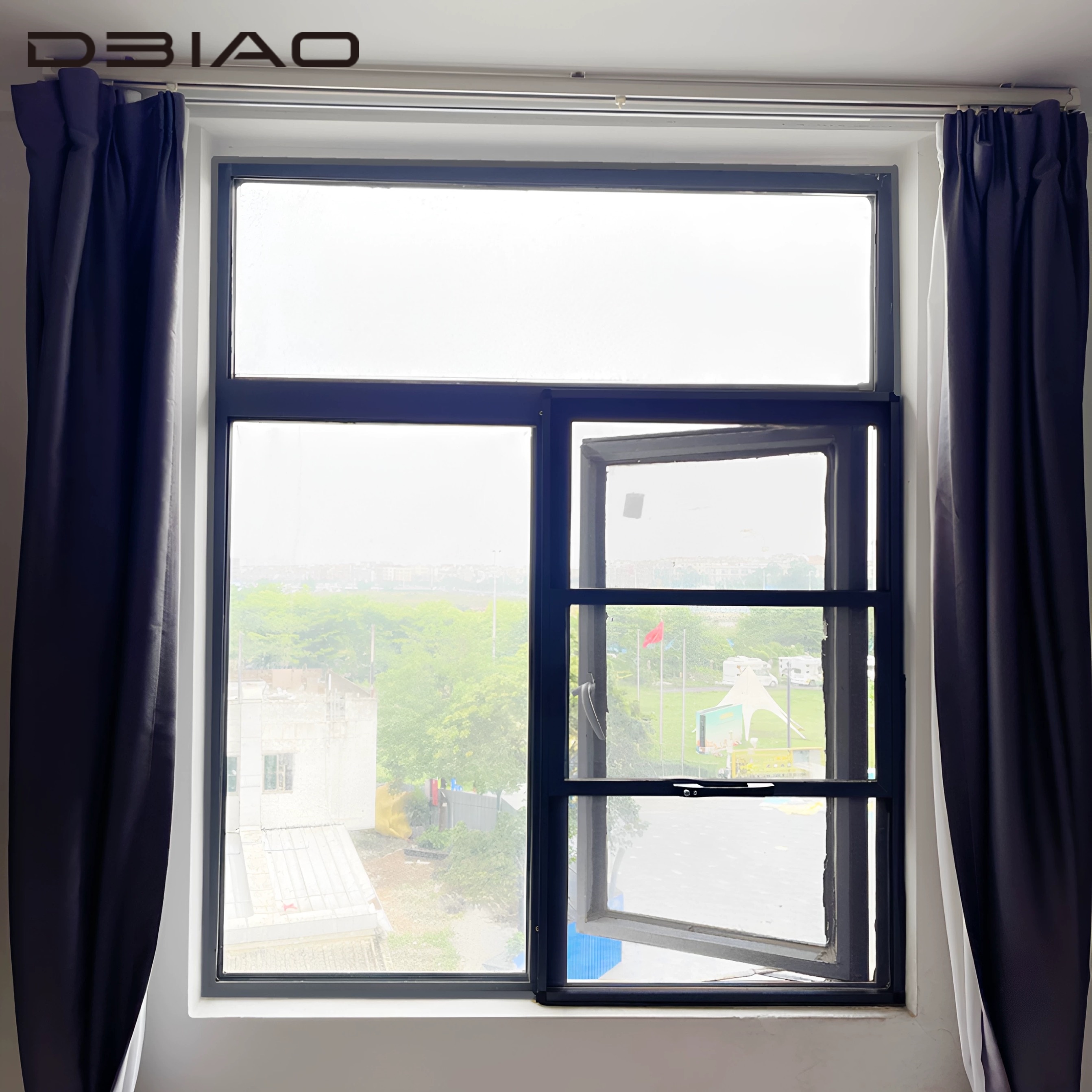 Customized Aluminum Fixed and Casement Window Combination Design for Large Panoramic View and Light