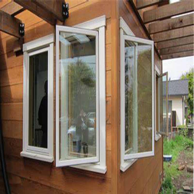 ZEYI Heavy-Duty Frame Window 24X24 Casement Heat Insulation Aluminum Small Casement Window