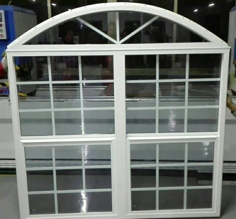 Wholesale Factory Customized American Standards Soundproof Heat Insulated PVC Single Hung Tilt Window Vinyl Window