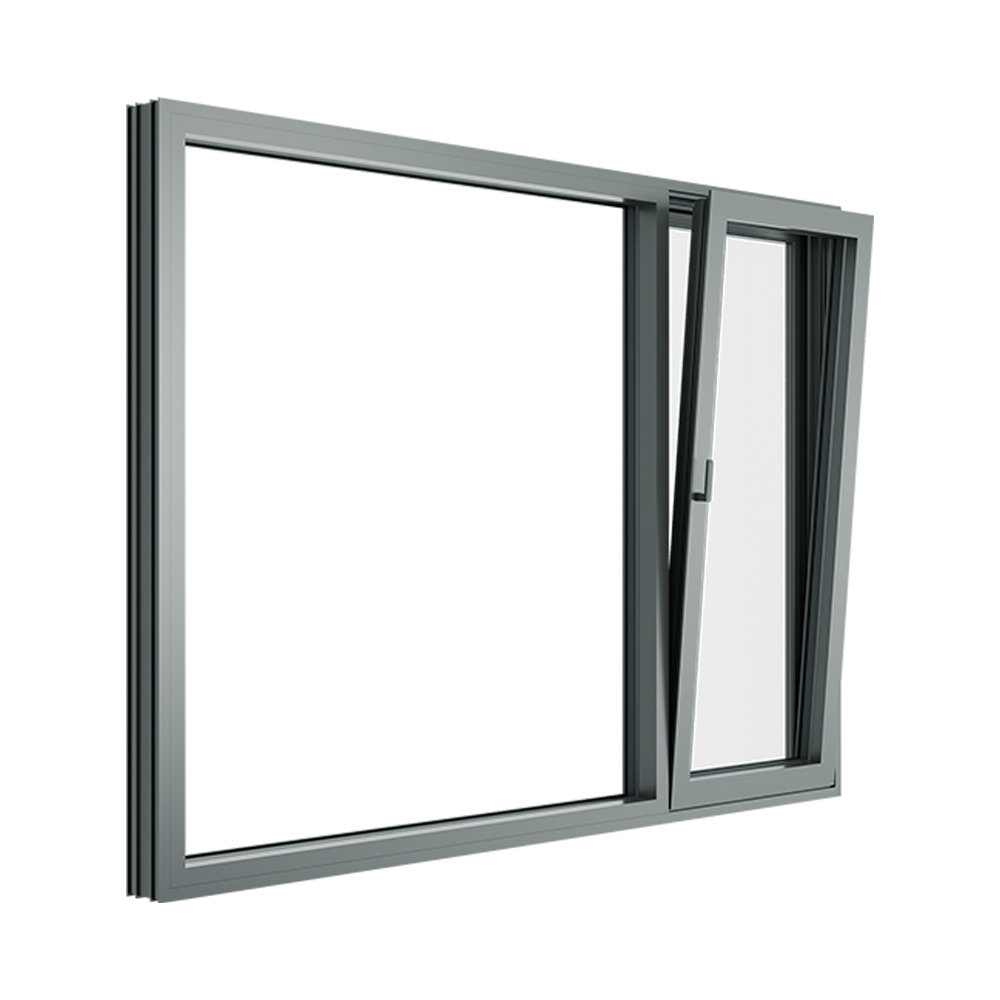 DERCHI Hot Sale Fast Delivery Aluminum Casement Windows Double Glazed Soundproof Thermal Break Hurricane Proof windows