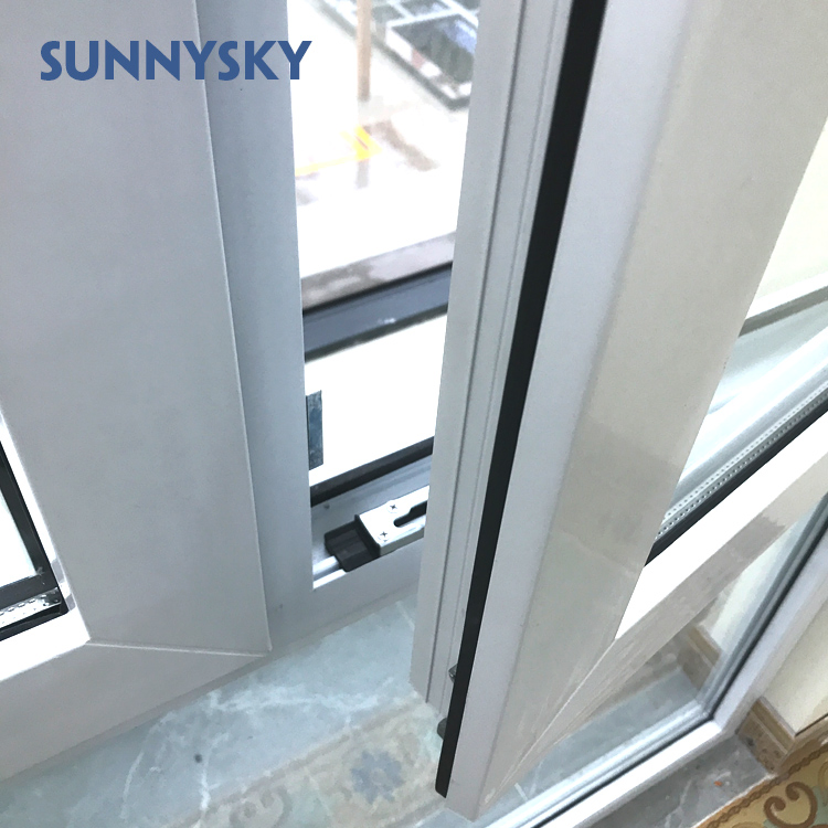 New Design Vinyl Vent Inward Opening Casement Details Window
