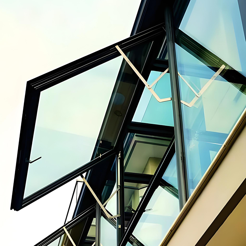 Ksow75 Thermal Break Aluminium Alloy Metal Top-Hung Awning Casement Window for House