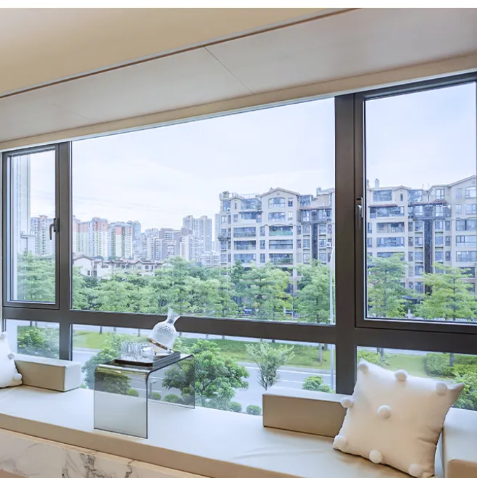 High Performance Casement Windows American Style Aluminum Casement Windows and Fixed Windows