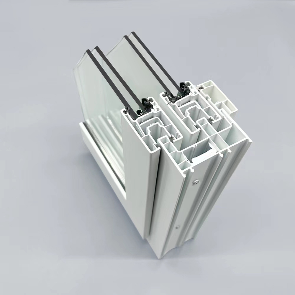 CHANGYI Customizable Modern Design Double Glazed PVC Casement Windows Windproof Plastic Frame Upvc for Hotels