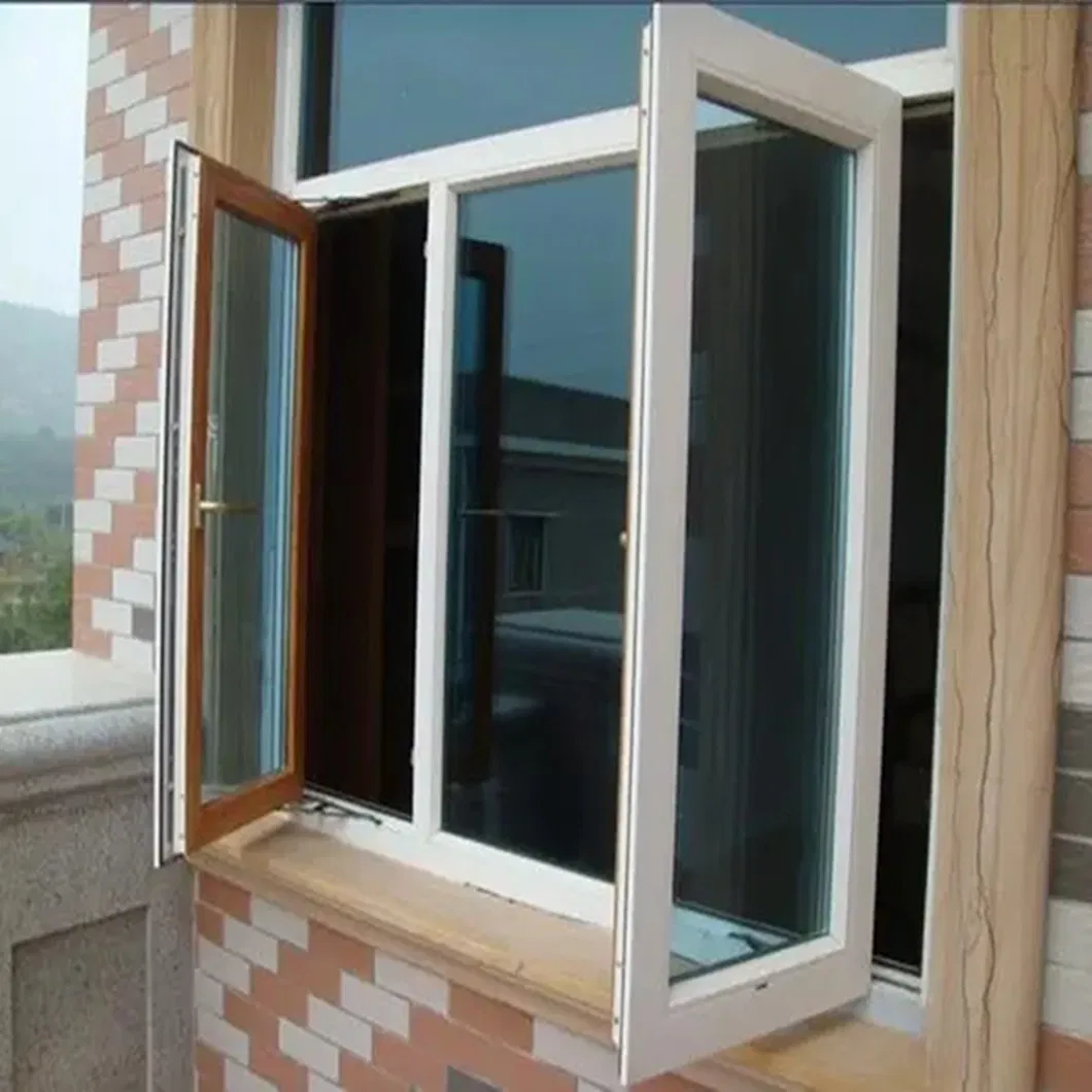 Furniture Aluminium Frame Outside Opening Casement Window for Bedroom