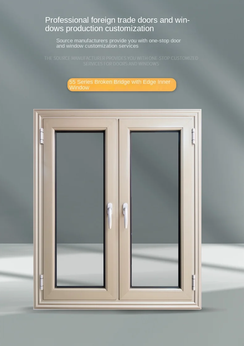Smart Glass Casement Windows