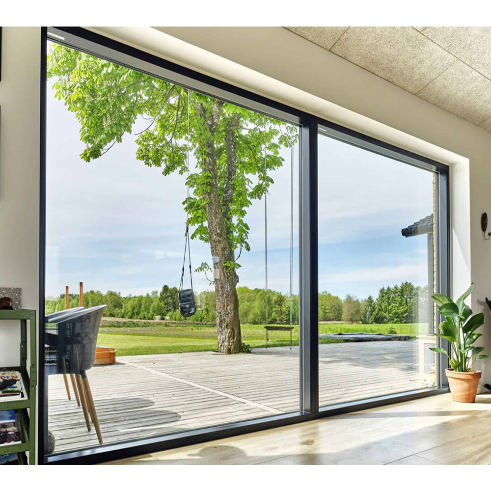 NFPA Compliant Fire Rated Horizontal Modern Fixed Glazing Window for Hotels Fixed Horizontal ODM Service
