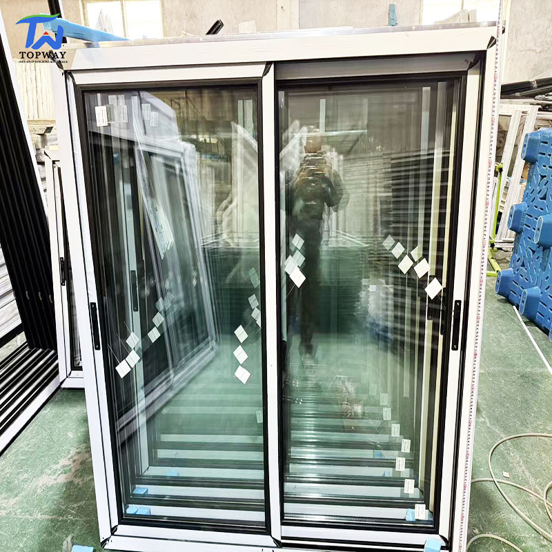 Easy Installation Cheap UPVC PVC Glass Sliding Window Simple Design Sliding Window