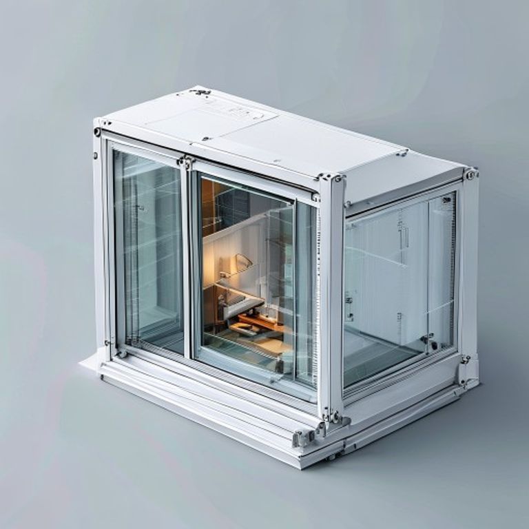 Energy Efficient Aluminum Sliding Window with Low E Double Glazing for House Renovation Project