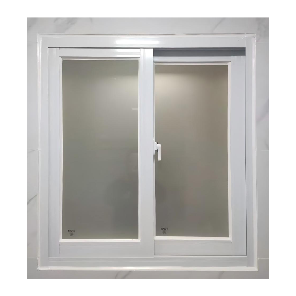 Cost Effective White UPVC Sliding Window for Mass Housing Projects Outdoor Use Kitchen Living Room Environment Friendly