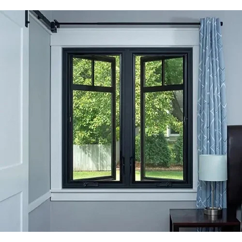 ZEYI Heavy-Duty Frame Window 24X24 Casement Heat Insulation Aluminum Small Casement Window