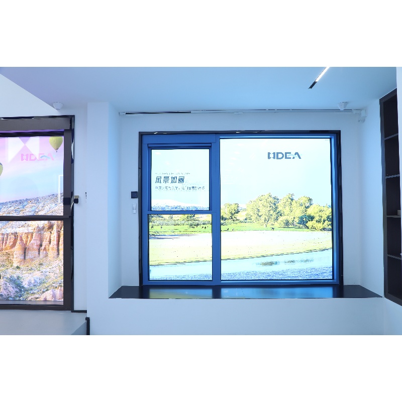 Micro Intelligent Invisible Lifting Window with Smart Home Automation and Roller Blind for Hotel Use in Modern Compact Spaces