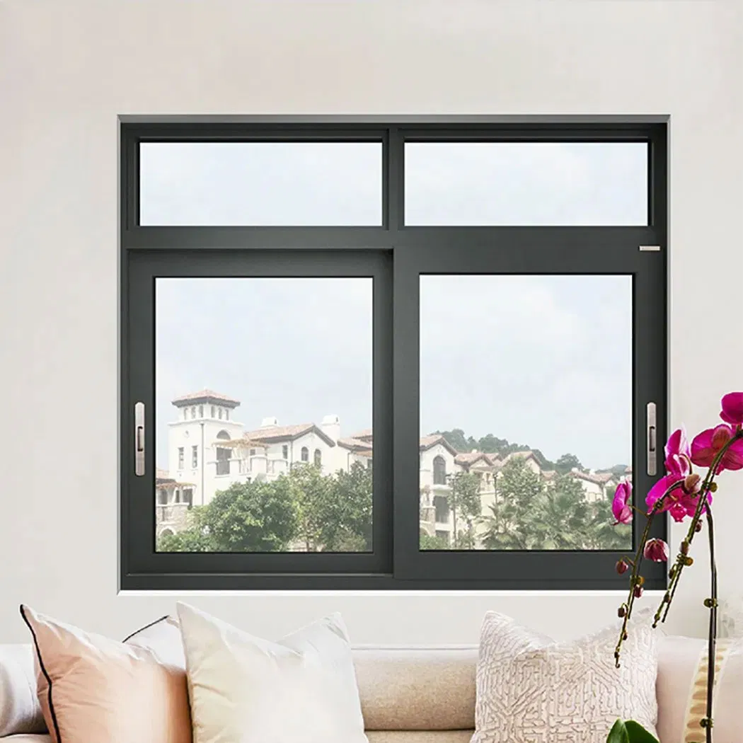 Argon Filled Double Pane Thermally Broken Soundproof Modern Home Sliding Window