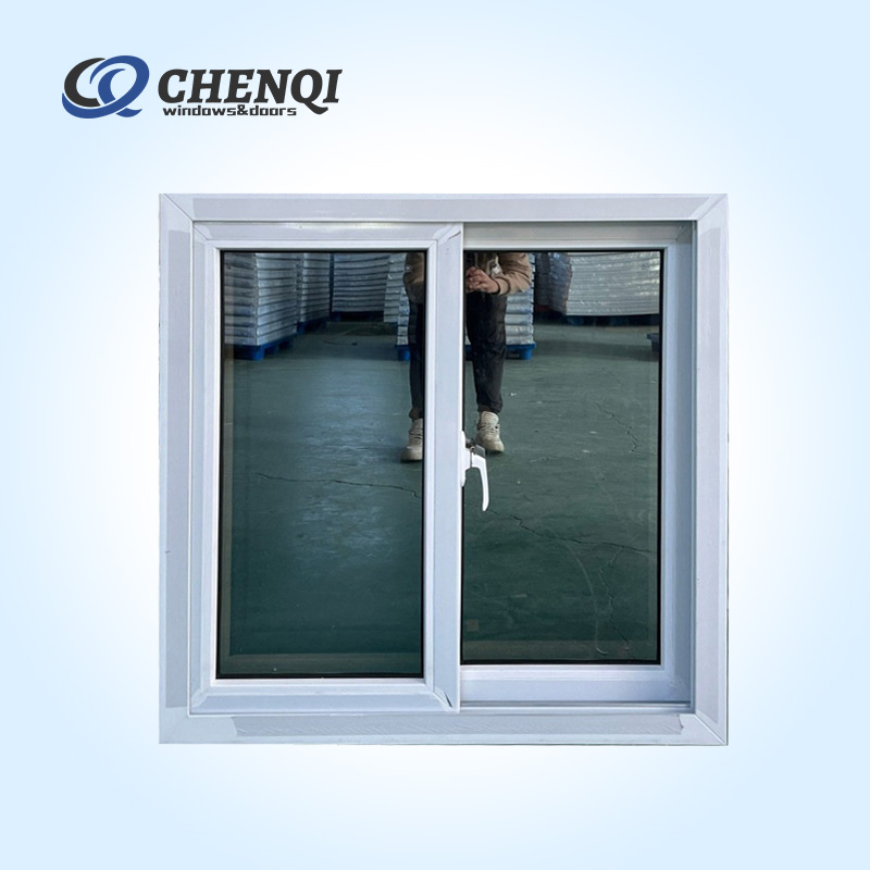Most Popular American Style Design UPVC Hurricane Impact Double Glazed Sliding windows Vinyl PVC Sliding Window