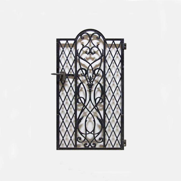 China Factory Custom Latest Anti Theft Metal windows Design House Villa Exterior Burglar Proof Wrought Iron Window with Grill