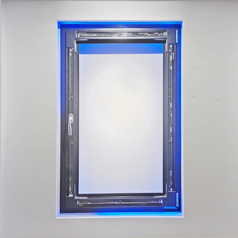 Modern Factory Direct UPVC Casement Windows Hurricane-Resistant Soundproof Thermal Insulation Villa, Residential &amp; Commercial