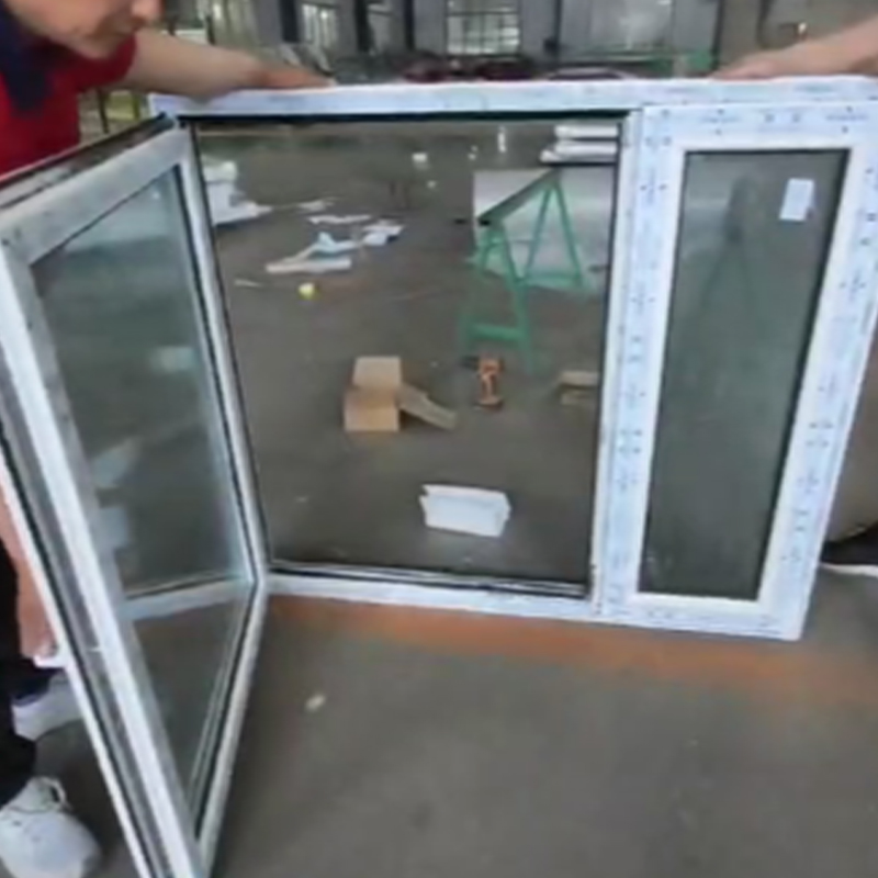CHANGYI Latest Technique Interior Smart Home Smart Electric Hurricane Impact Casement windows UPVC Window