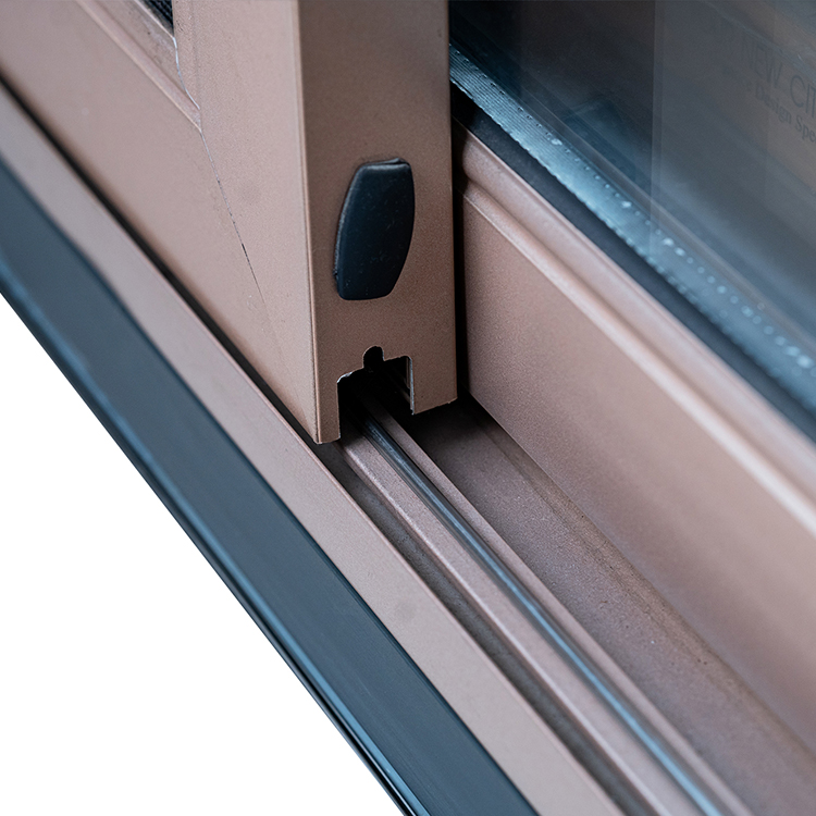 Modern Design Windproof Aluminium Alloy Hotel Apartment Villa Sliding Windows System