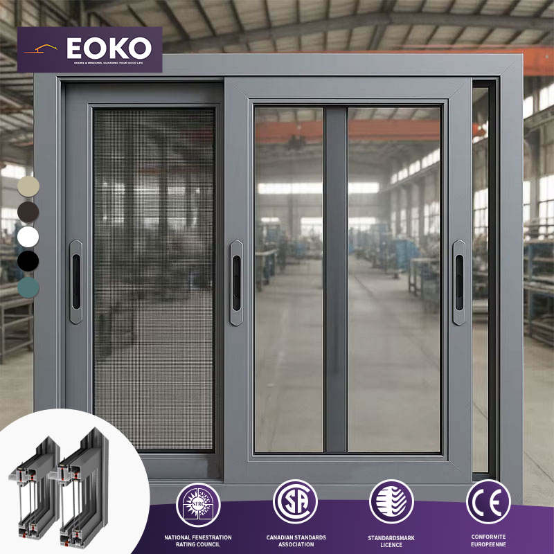 EOKO Factory Direct Hurricane Impact Australian Standard Thermal Break Sliding Window Architects Builders