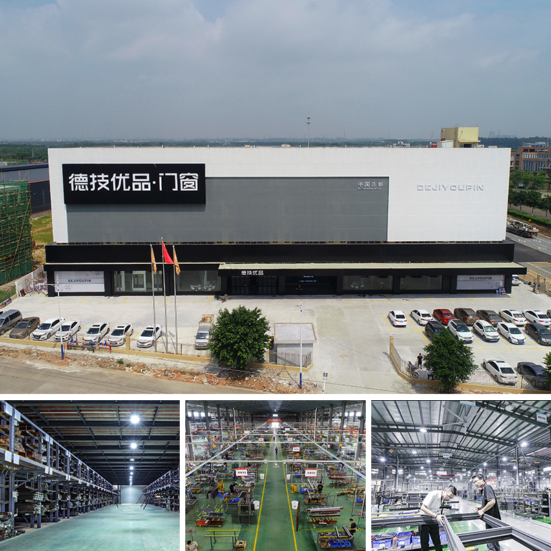 DERCHI Heavy Duty Aluminum Casement Window Customized Size Aluminum Window for Commercial and Residential Project