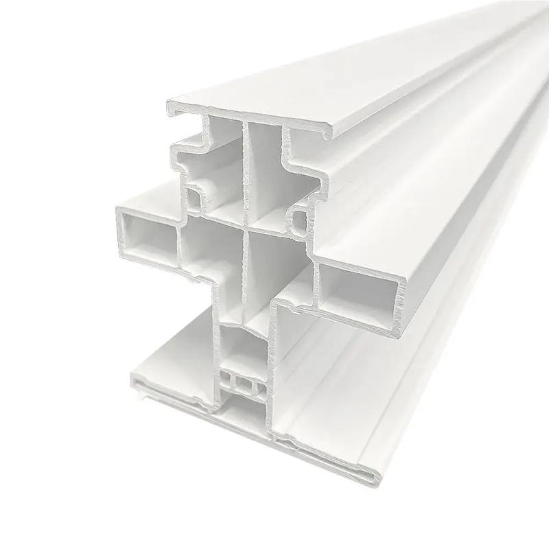 Good Airtightness UPVC Frame Three Tracks Glass Window Double Glass Upvc Sliding Window for Sale