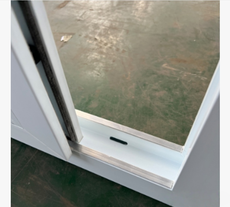 BOCHARM Modern UPVC Plastic Steel Sliding Window Windproof 5-Year Warranty for Container Homes Self-Built Houses Bedroom