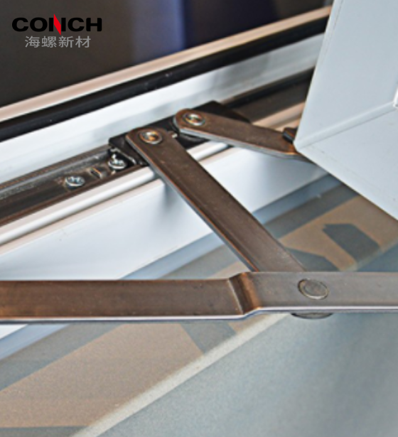 88 Series White UPVC Plastic Steel Fixed Horizontal Soundproof Windows for Hospital &amp; Hotel Use