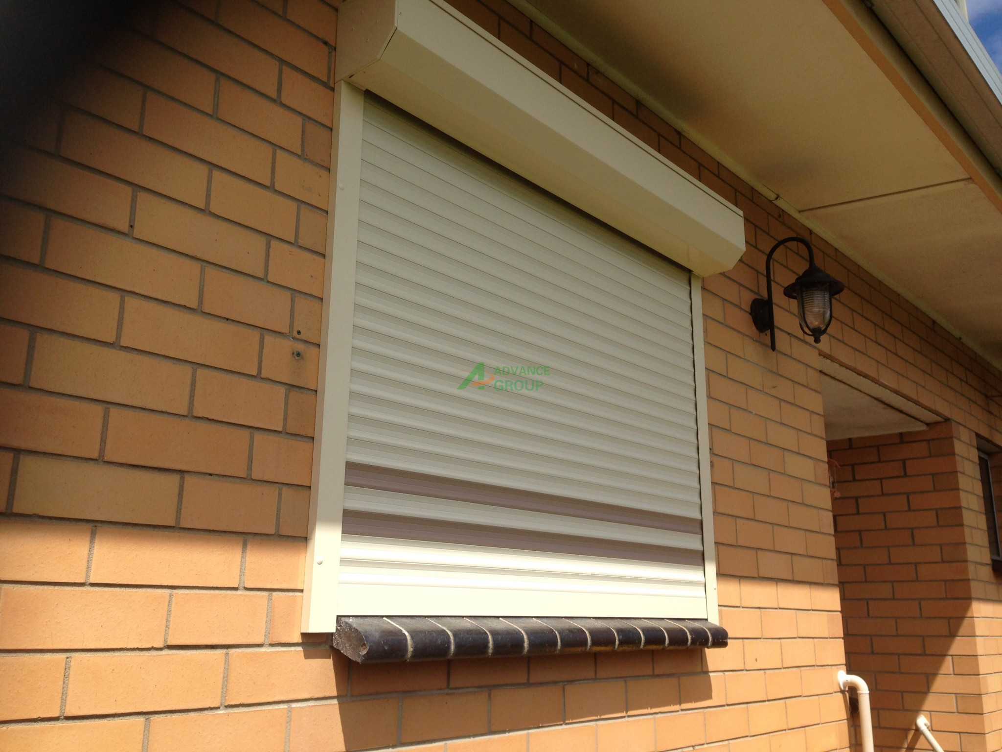 Smart Lock Aluminum Roll-Down Shutter Window With Automated Electric Operation