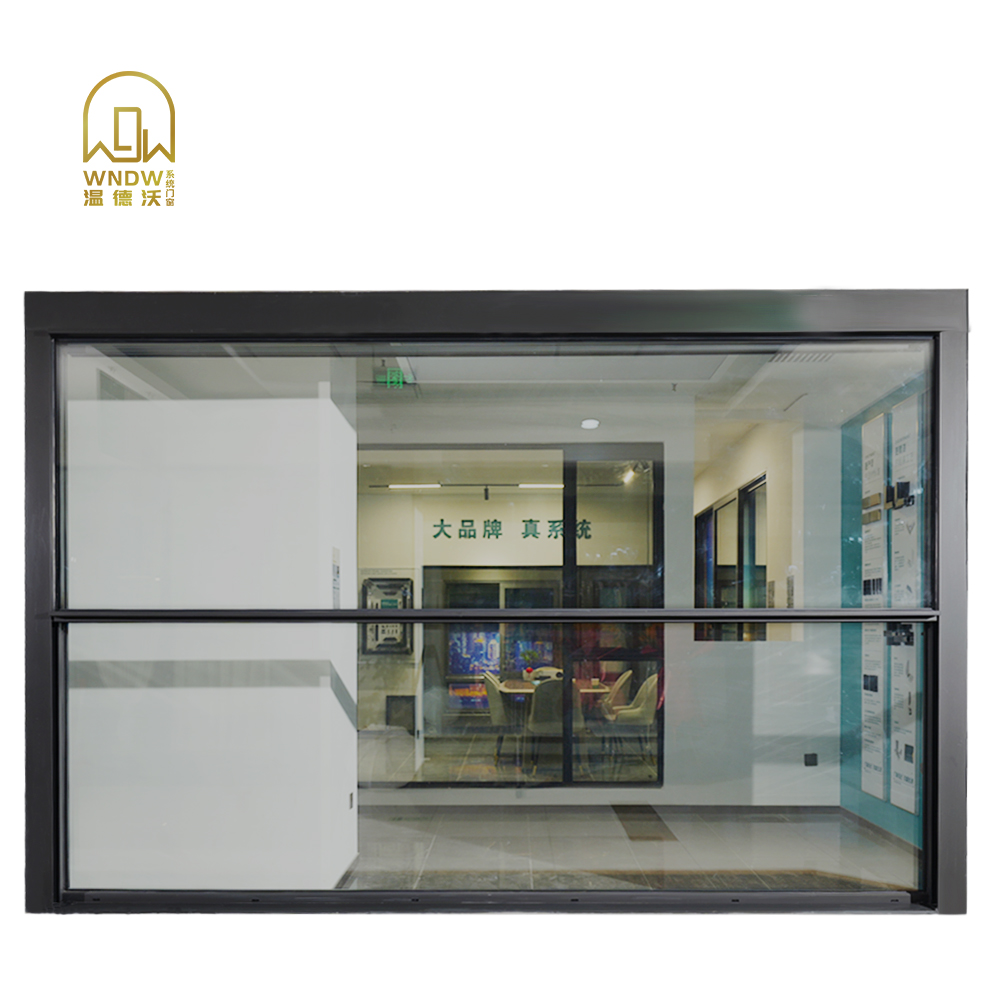 Soundproof Big View Balcony Smart Windows Anti- Hurricane Level 9 Intelligence Vertical Sliding Doors and Windows