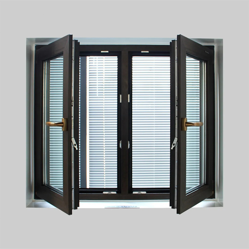 Modern Factory Direct UPVC Casement Windows Hurricane-Resistant Soundproof Thermal Insulation Villa, Residential &amp; Commercial