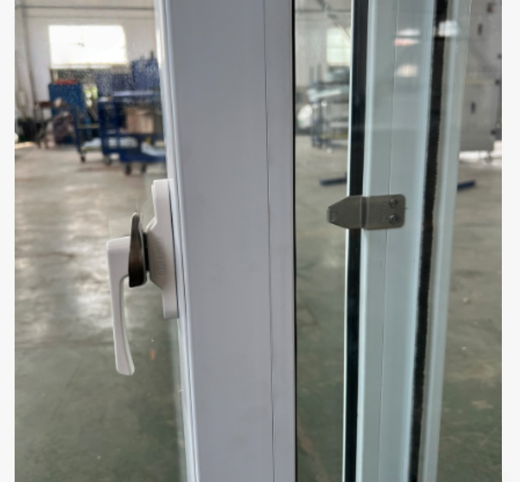 BOCHARM Modern UPVC Plastic Steel Sliding Window Windproof 5-Year Warranty for Container Homes Self-Built Houses Bedroom