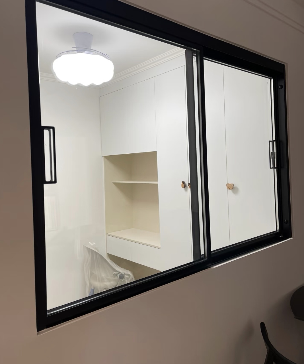 Residential Thermal Break Aluminum System with Waterproof Double Tempered Glass Sliding Windows
