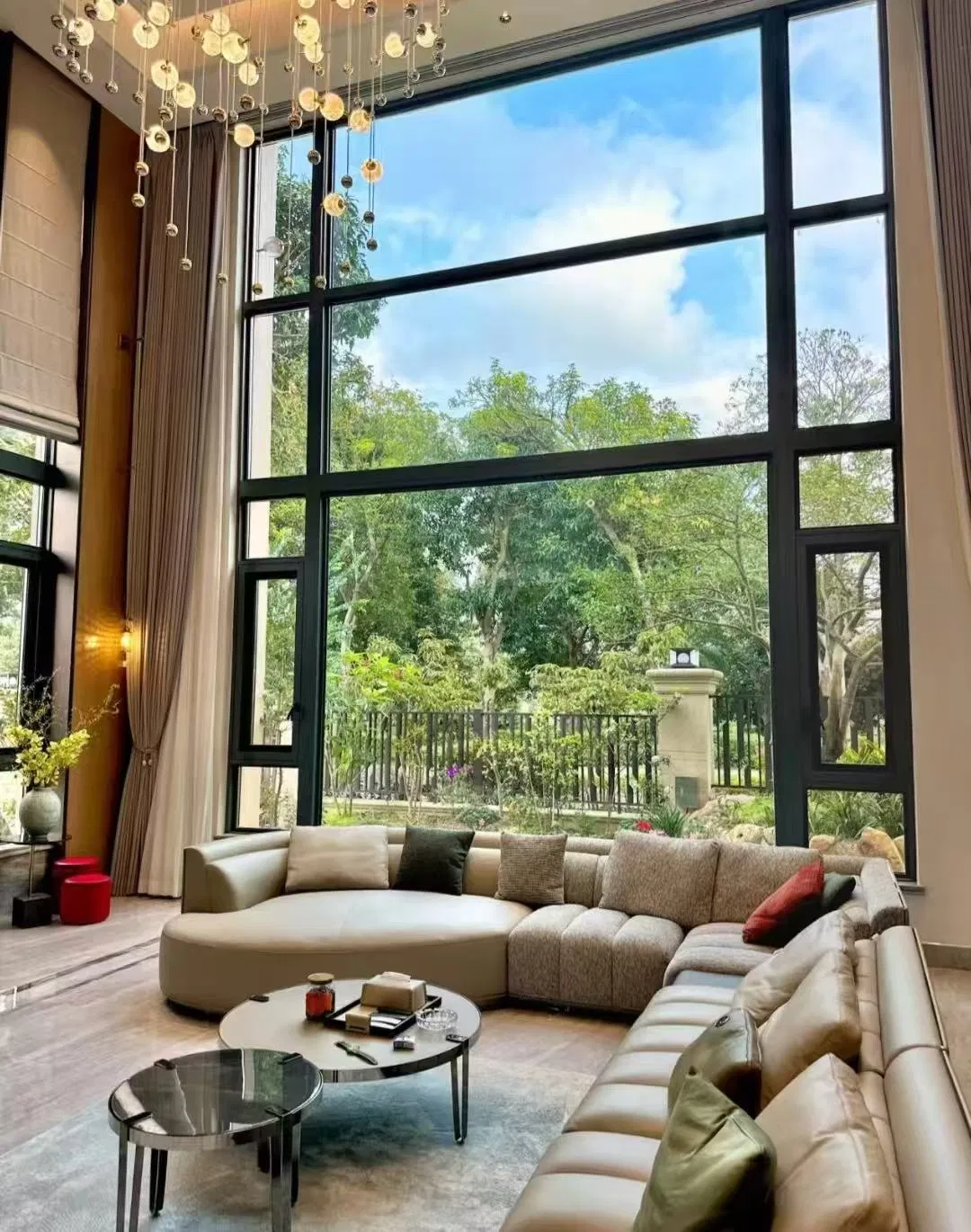 Energy Saving Thermal Break System Window Waterproof Balcony Sealed Window