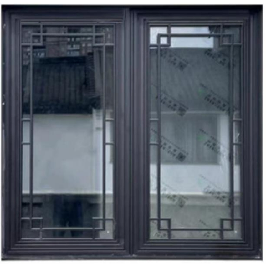 Double Glazed Tempered Glass Thermal Break Aluminum System Window for School