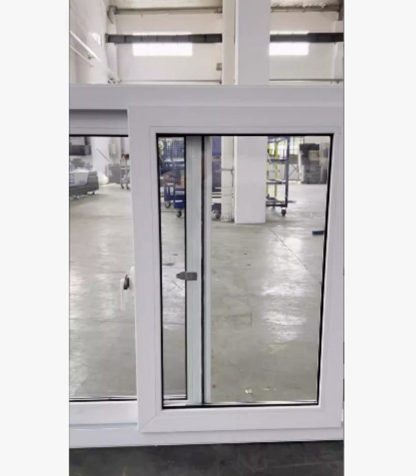 BOCHARM Modern UPVC Plastic Steel Sliding Window Windproof 5-Year Warranty for Container Homes Self-Built Houses Bedroom