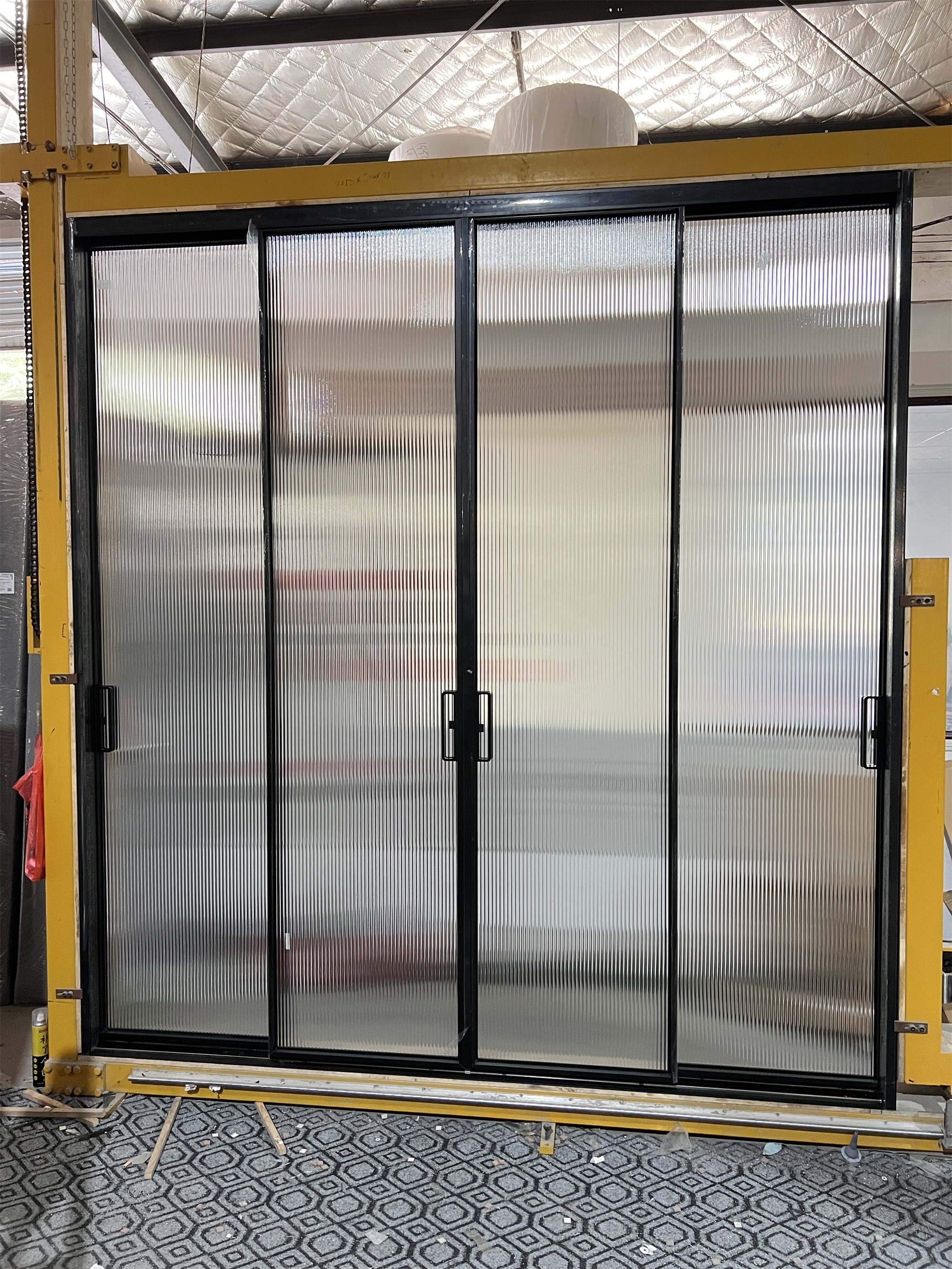 Hotian Hurricane Proof Soundproof Slim Frame Aluminum Alloy Triple Glazed Sliding Windows and Doors