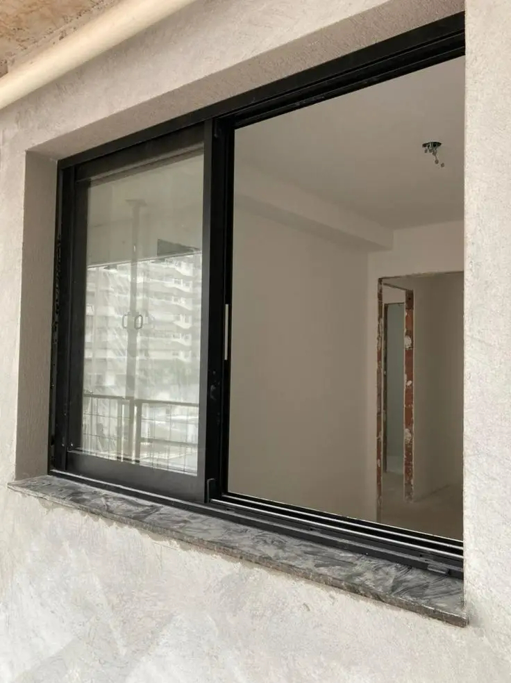 Premium Triple Glazed Aluminum Windows Modern Look Noise Reducing Glass for Residential Projects
