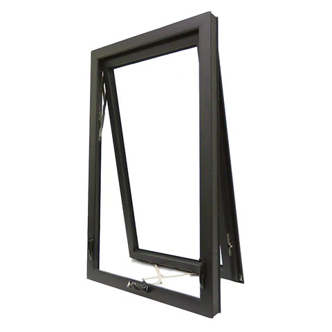 SJUMBO French Double Tempered Insulated Hurricane Impact Thermal Break Glass Crank Out Aluminum Casement Window Frame
