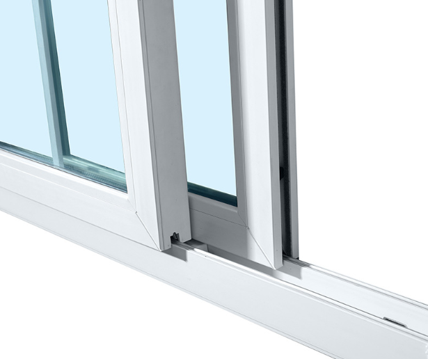 Modern Factory Supply Sliding PVC Windows Customized Size With Insulated Glass Low-E Glass