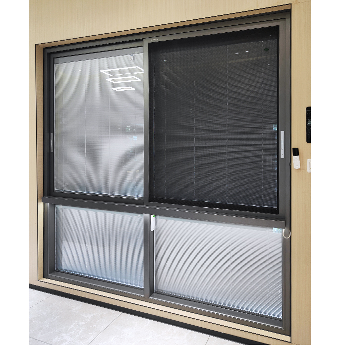 Hihaus Smart Aluminum Double Glazed Sliding windows With Motorised System