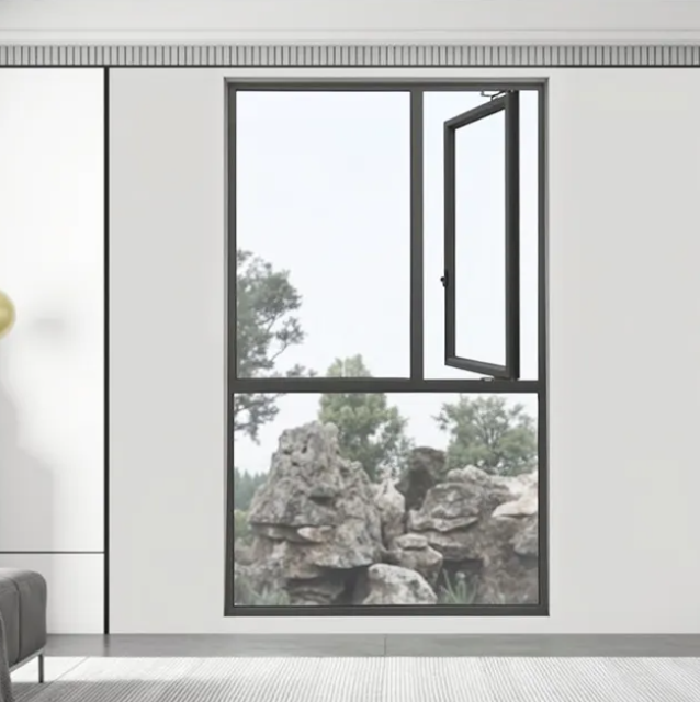 High Performance Casement Windows American Style Aluminum Casement Windows and Fixed Windows