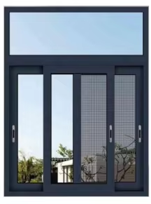 Electric Aluminum Windows Motorized Operation Smart Control for Luxury Villa and Commercial Spaces