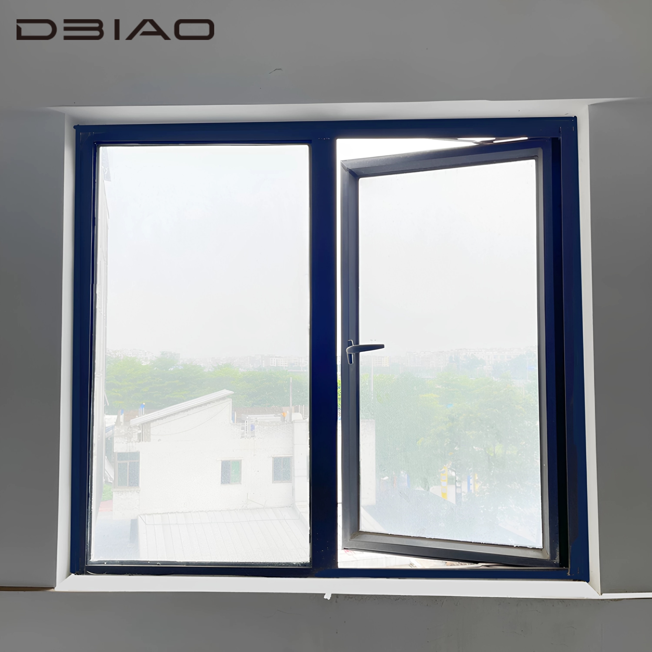 Customized Aluminum Fixed and Casement Window Combination Design for Large Panoramic View and Light