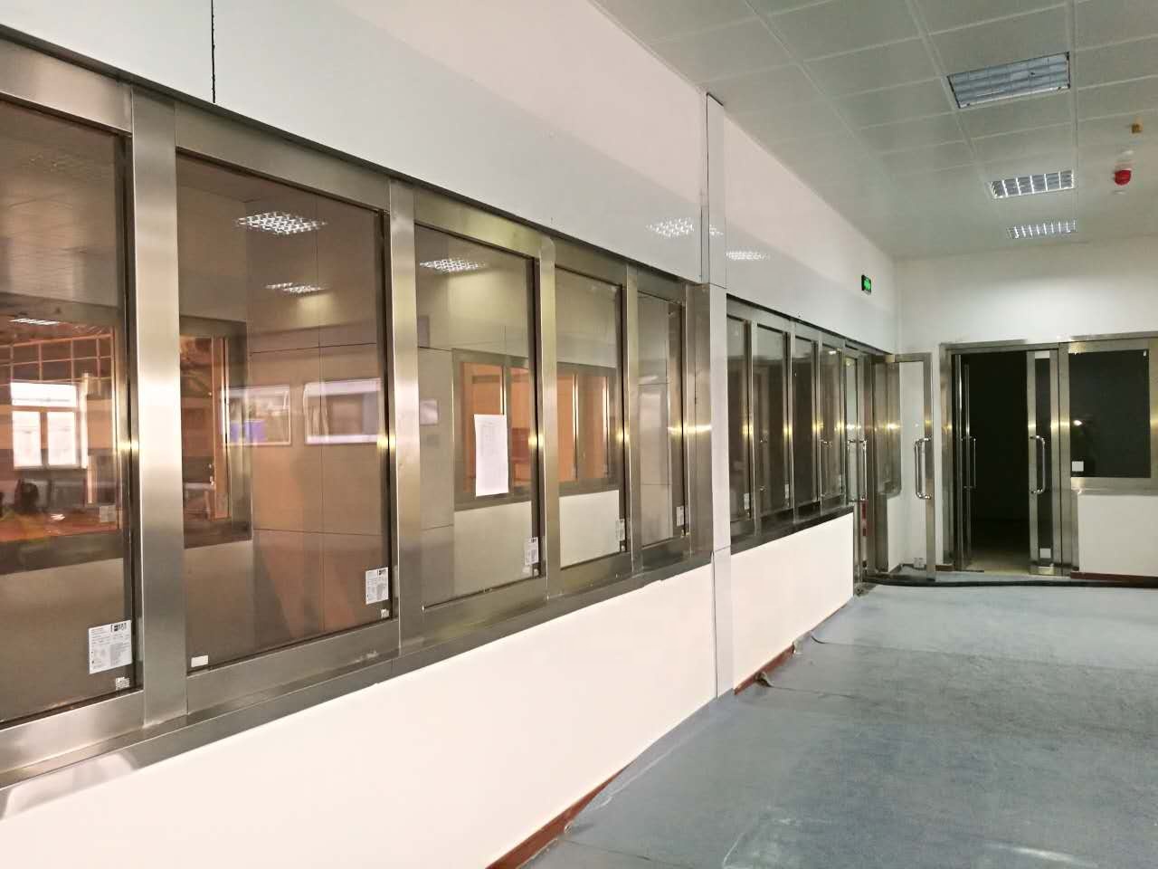 Modern Fire-Rated Glazing Partition System ASTM E119 Fire-Resistant Steel Window for Hotels/Office/Kitchen Swing Exterior School