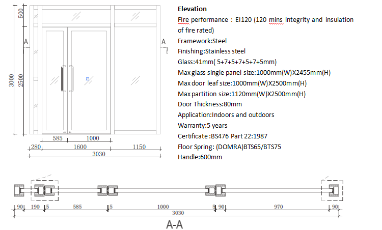 Specification Chart