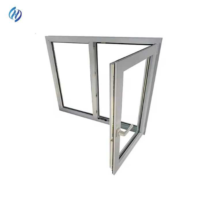 Sohi High Performance Heat Insulation UPVC Tilt and Turn Windows Eco-Friendly Weatherproof PVC Profile Windows for Apartment